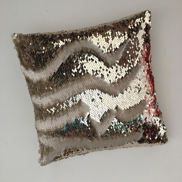 Sequined Throw Pillow - Picture 3 of 10